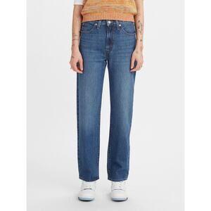 Levi's Straight Leg Jeans in Medium Blue